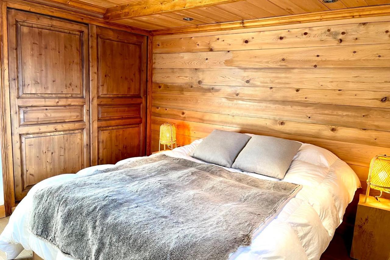 Chic And Cosy Apt With Balcony In Megève Kültér fotó